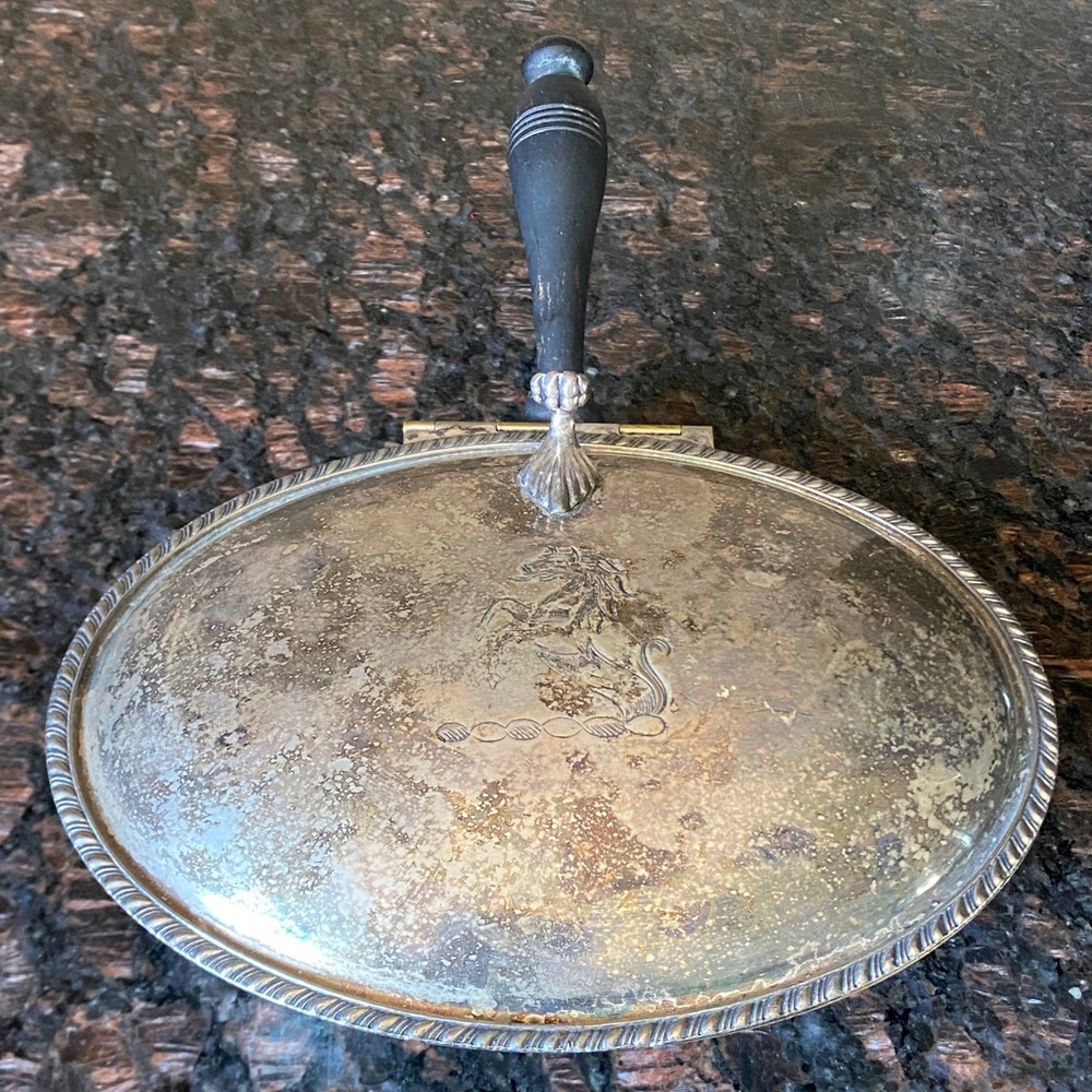Sheffield Silver Antique or Vintage Silent Butler